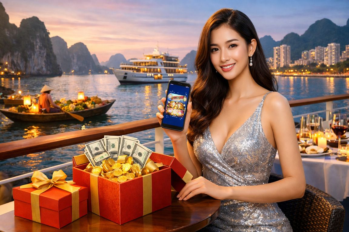 Người dùng xem tỷ lệ kèo thể thao trên di động tại Hạ Long Bay